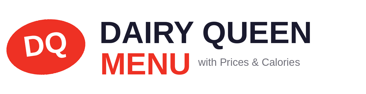 Dairy Queen Menu